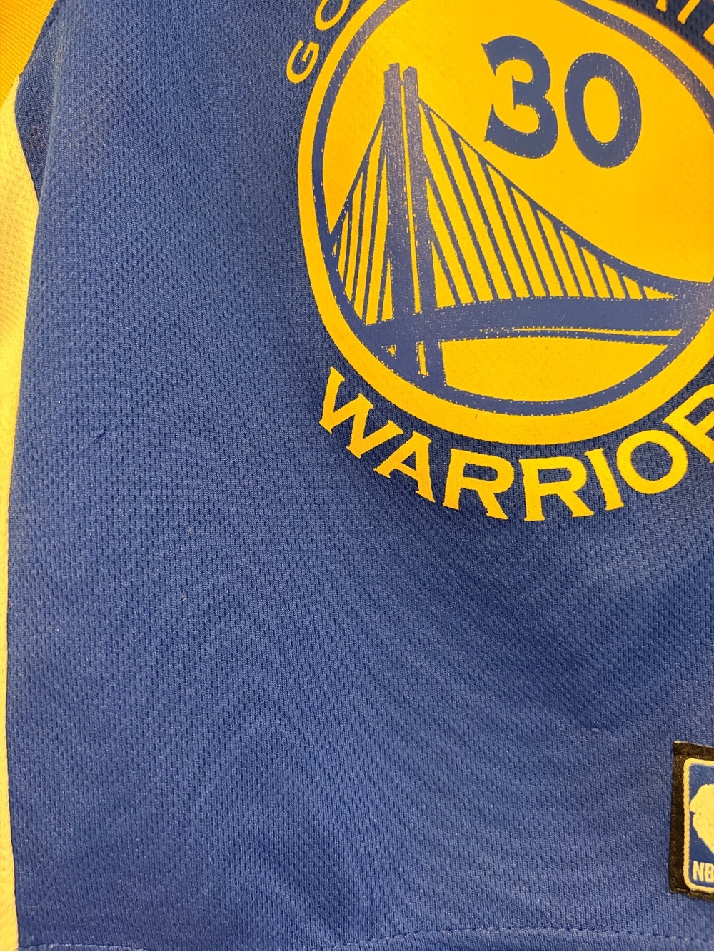Nike Stephen Curry Warriors Toddler Jersey 2T GSW Steph Curry #30 - Picture 3 of 5